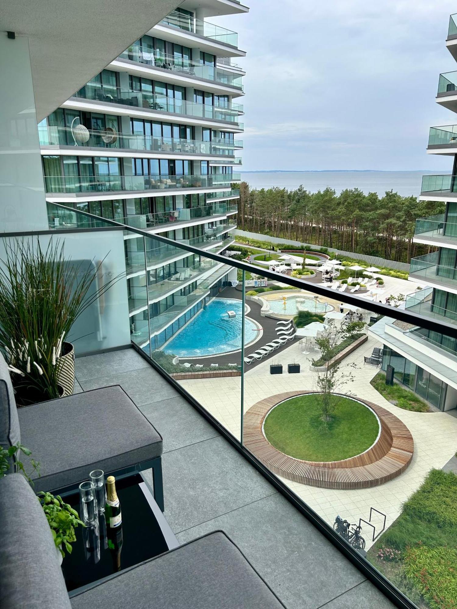Wave - Style & Sea View Appartamento Miedzyzdroje